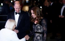 У розкішній сукні від Alexander McQueen: герцогиня Кембриджська з принцом Вільямом відвідали театр (фото)