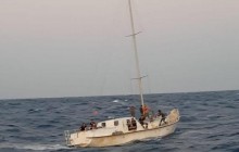 Yacht with 74 illegal migrants and two Ukrainian crew on board found off Italy coast