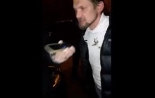 П'яний росіянин у Києві чіплявся до перехожих з пістолетом (відео) – соцмережі