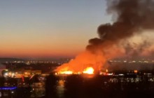 В Москве – масштабный пожар, пока его не могут потушить (видео)