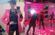 Настя Каменських прийшла на ефір у коротеньких шортах (фото)