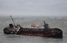 Вміст нафтопродуктів на місці аварії танкера в Одесі перевищено в 53 рази