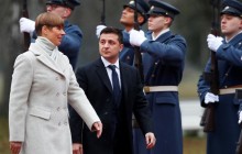 Зеленский начал официальный визит в Эстонию (фото, видео)