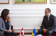 Newly appointed Canadian Ambassador arrives in Ukraine