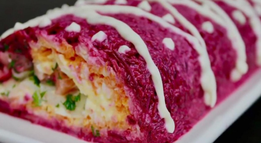 Меню на Новый год 2020: оригинальный рецепт "шубы по-царски" (видео)