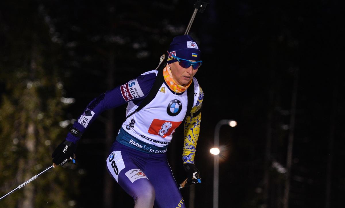 Віта Семеренко припустилася одного промаху / фото: biathlon.com.ua Віта Семеренко припустилася одного промаху / фото: biathlon.com.ua
