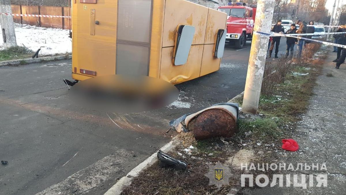 В Буче произошла смертельная авария / facebook.com/pol.kyivregion В Буче произошла смертельная авария / facebook.com/pol.kyivregion