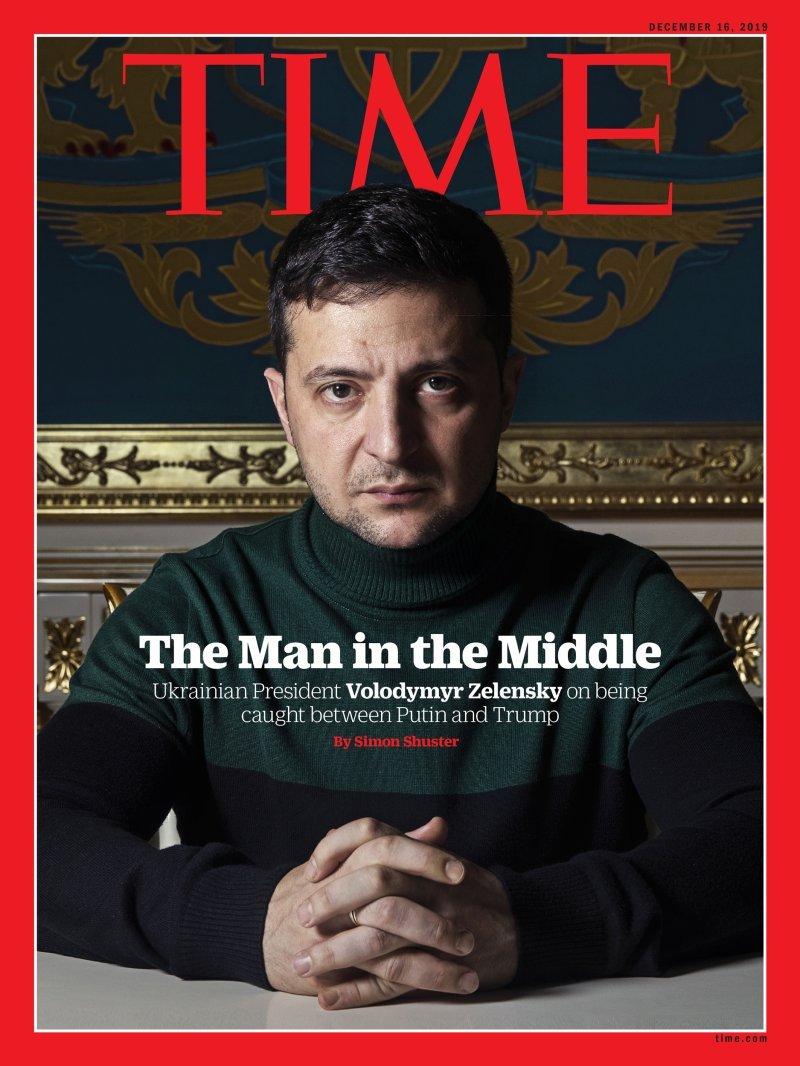 Владимир Зеленский на обложке Time / фото Time Владимир Зеленский на обложке Time / фото Time