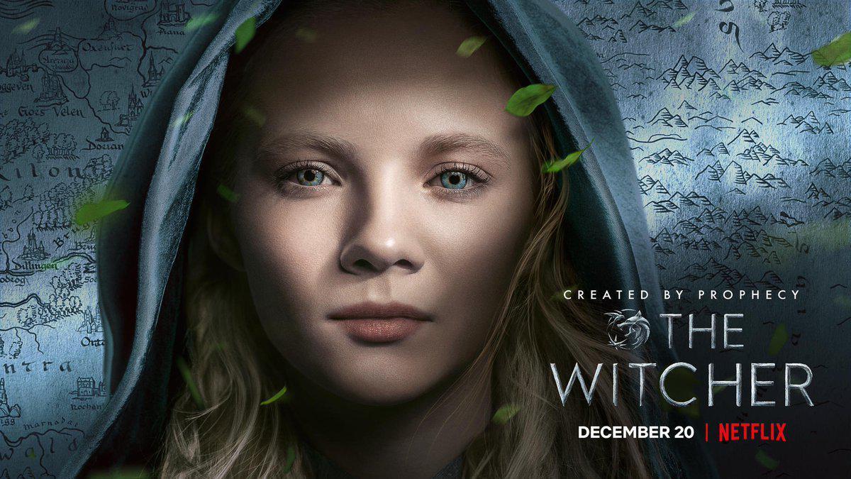 Постер головної героїні Цирі \ twitter.com/witchernetflix Постер головної героїні Цирі \ twitter.com/witchernetflix