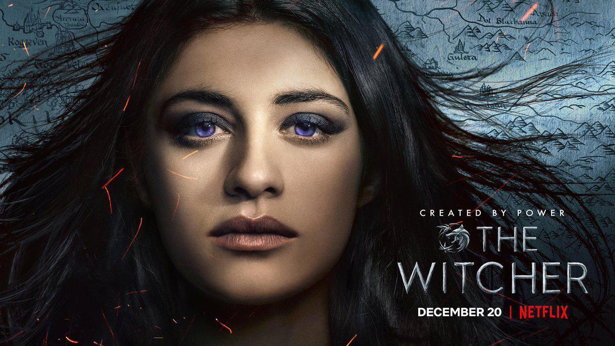 Постер головної героїні Йенніфер \ twitter.com/witchernetflix Постер головної героїні Йенніфер \ twitter.com/witchernetflix