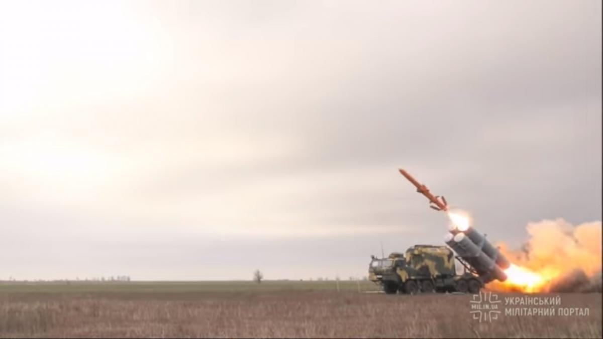 Ракета здійснила політ в декілька сотень кілометрів / скріншот Ракета здійснила політ в декілька сотень кілометрів / скріншот