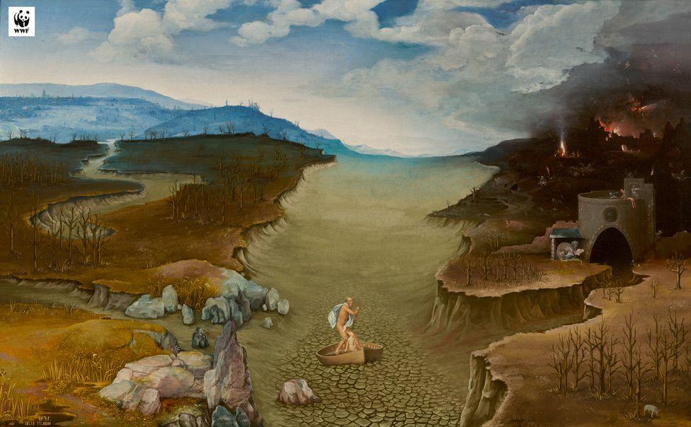 Цією роботою екологи звернули увагу на посуху \ WWF SPAIN / MUSEO DEL PRADO Цією роботою екологи звернули увагу на посуху \ WWF SPAIN / MUSEO DEL PRADO