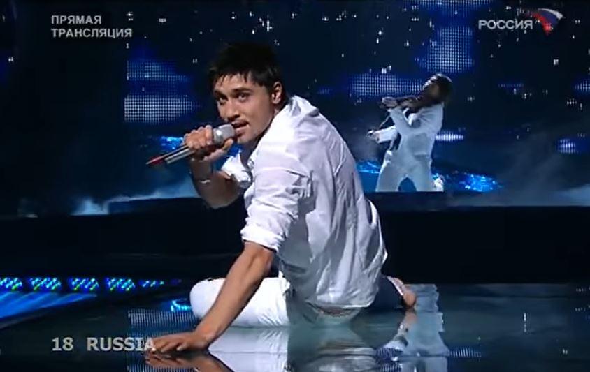 Білан у 2008 році переміг на "Євробаченні" / Скріншот Білан у 2008 році переміг на "Євробаченні" / Скріншот