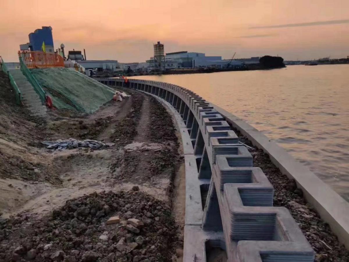 Стіна дозволить захистити берегову лінію від впливу води при повенях / фото 3dprintingmedia.network Стіна дозволить захистити берегову лінію від впливу води при повенях / фото 3dprintingmedia.network