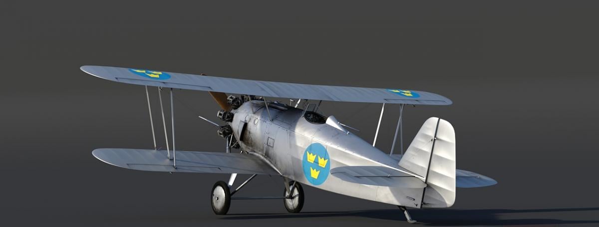 Довоєнний шведський біплан J6B / warthunder.ru Довоєнний шведський біплан J6B / warthunder.ru