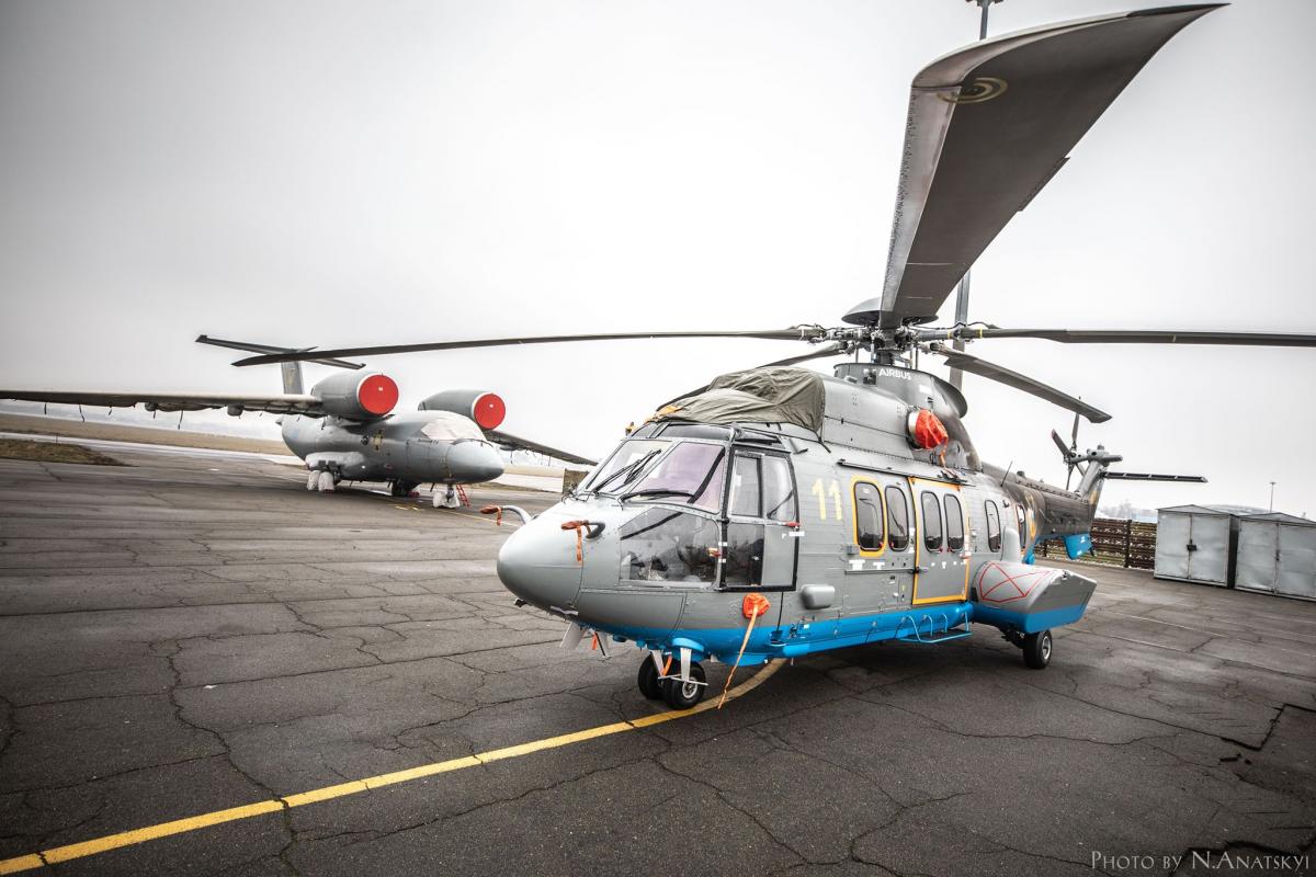 В Україну прибув п’ятий гелікоптер Н225 від Airbus Helicopters / фото mvs.gov.ua В Україну прибув п’ятий гелікоптер Н225 від Airbus Helicopters / фото mvs.gov.ua