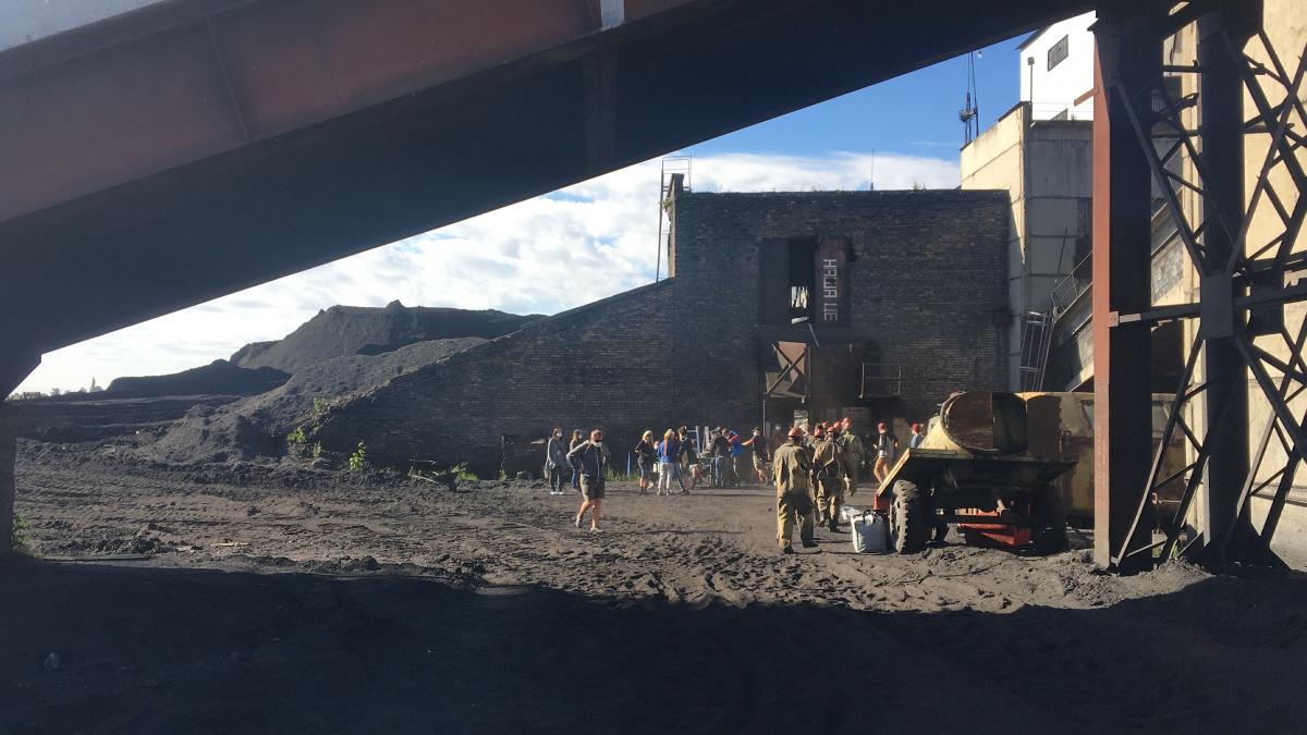 Украинка - здесь снимали сцену с шахтерами для сериала "Чернобыль" от HBO