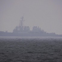 U.S. Navy destroyer arrives at Odesa port