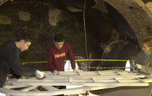 Волонтеры строят общественное пространство для ученых в заброшенной синагоге (видео)