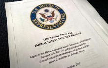 В США опубликован проект отчета о расследовании об импичменте Трампа