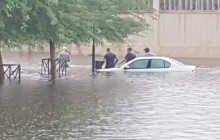 Ливень затопил город Апингтон в ЮАР (видео)