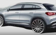 Mercedes показал, как будет выглядеть новый GLA