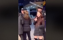 "Так нех** снимать!" Школьницы устроили дебош в киевском ТЦ (видео)