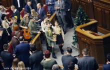 Пластуны принесли в Верховную Раду Вифлеемский огонь (фоторепортаж)