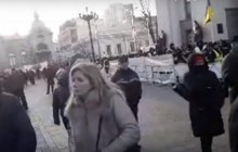 Из-за стычек Раду закрыли на вход и выход (видео)