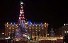 В Харькове открыли главную елку города (фото)