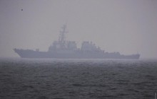 U.S. Navy destroyer arrives at Odesa port