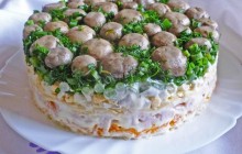 Салат "Грибная поляна": лучший рецепт на Новый год