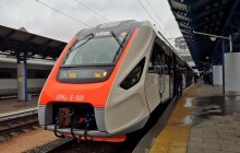 Новий український потяг вийшов на маршрут Kyiv Boryspil Express (фото)