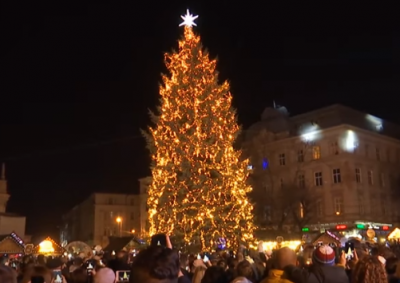 Огни Новогодней Елки