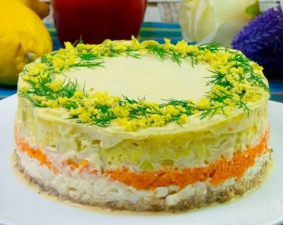 праздничный салат мимоза рецепт | Дзен