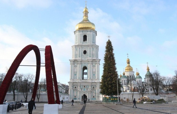 Новий рік у Києві: з'явилося відео підготовки до свят у столиці