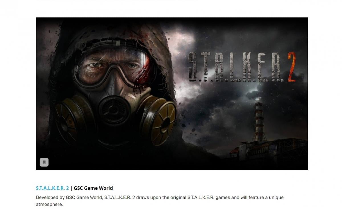 Інформація про движку STALKER 2 була опублікована на сайті Unreal Engine / unrealengine.com Інформація про движку STALKER 2 була опублікована на сайті Unreal Engine / unrealengine.com