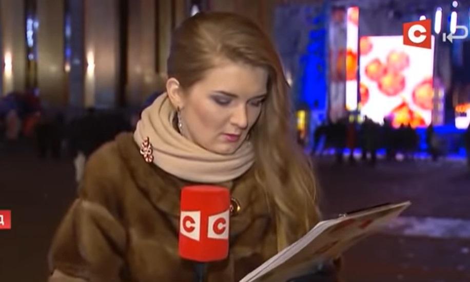 В Беларуси журналистку обвинили в проведении "пьяного эфира"./ Скриншот с Youtube В Беларуси журналистку обвинили в проведении "пьяного эфира"./ Скриншот с Youtube