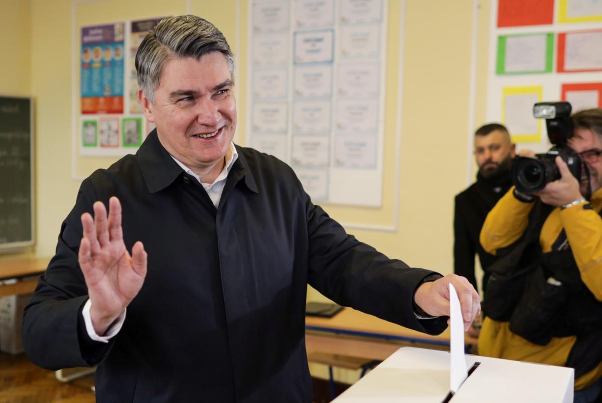 According to the results of exit polls, Milanovych can win already in the first round / REUTERS