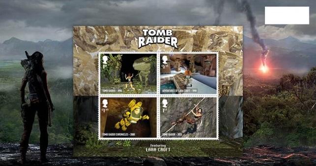 Перші гри Tomb Raider створювала британська студія Core Design / royalmail.com Перші гри Tomb Raider створювала британська студія Core Design / royalmail.com
