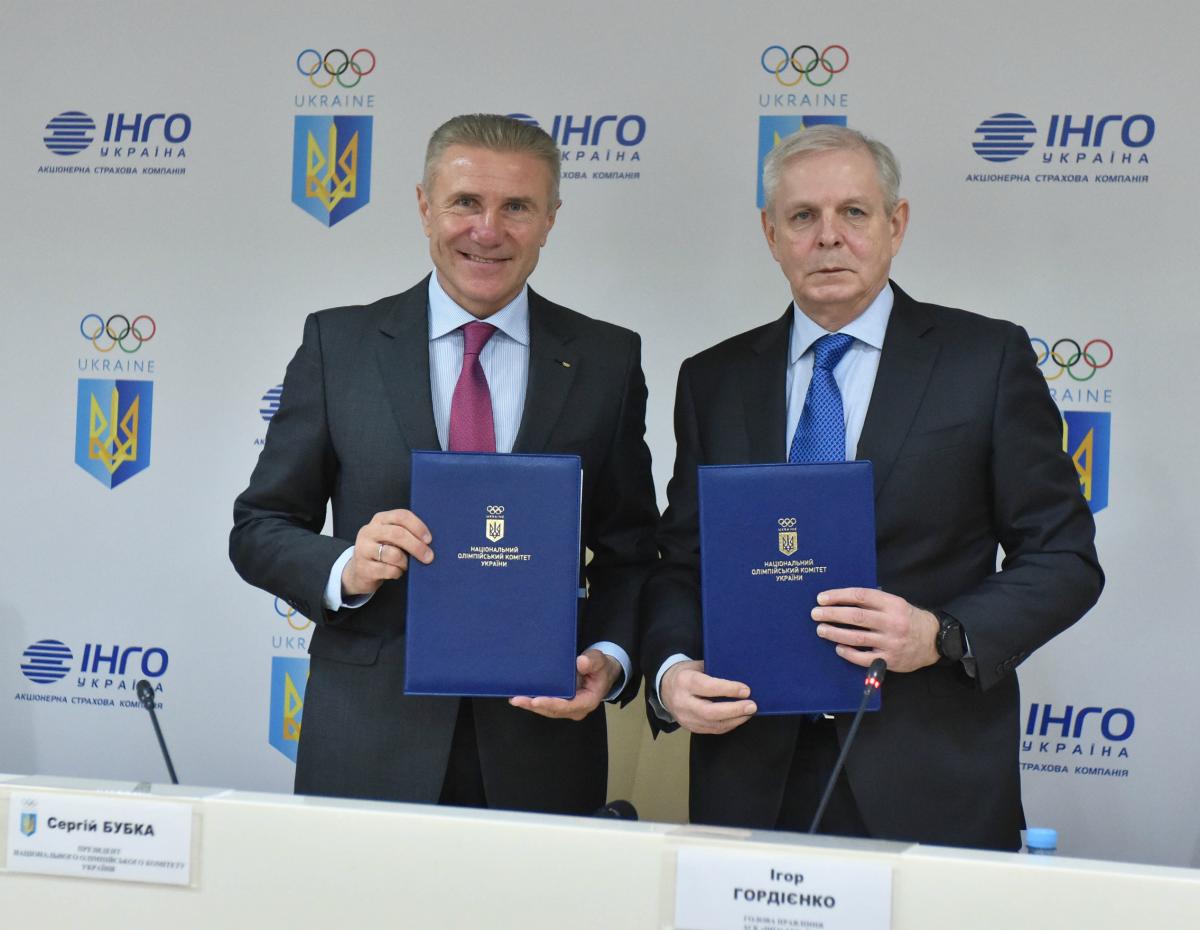 Сергій Бубка привітав продовження співпраці з «ІНГО Україна» Сергій Бубка привітав продовження співпраці з «ІНГО Україна»