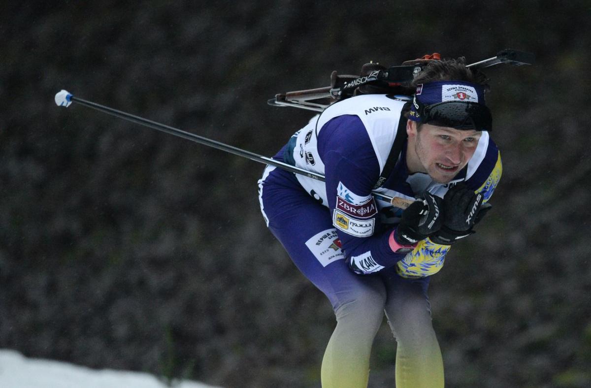 Сергій Семенов фінішував в української збірної / фото: biathlon.com.ua Сергій Семенов фінішував в української збірної / фото: biathlon.com.ua
