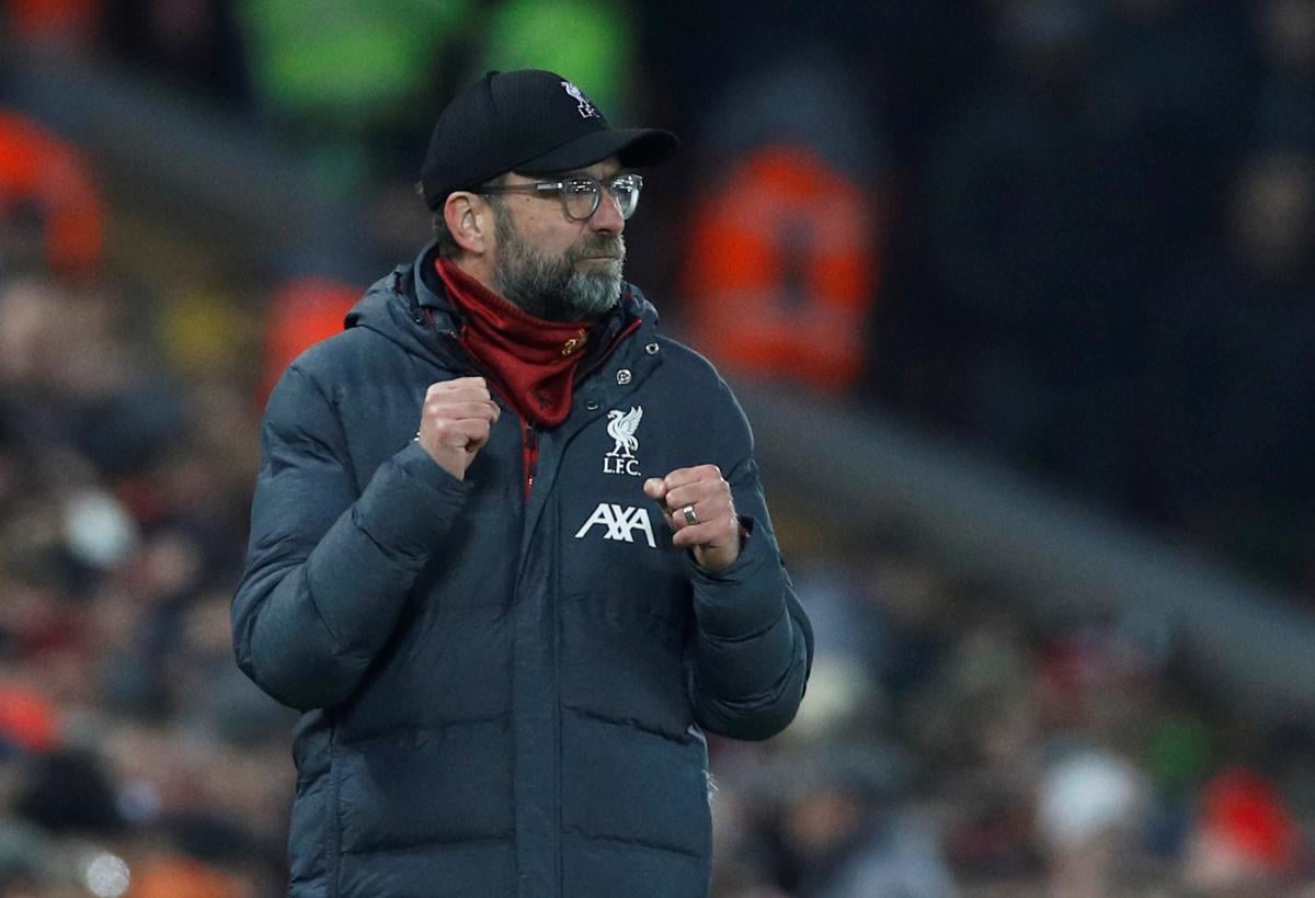 Liverpool head coach Jurgen Klopp / photo REUTERS