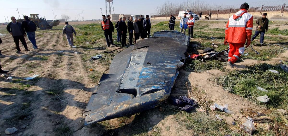 8 января 2020 года в Иране разбился самолет МАУ / фото REUTERS