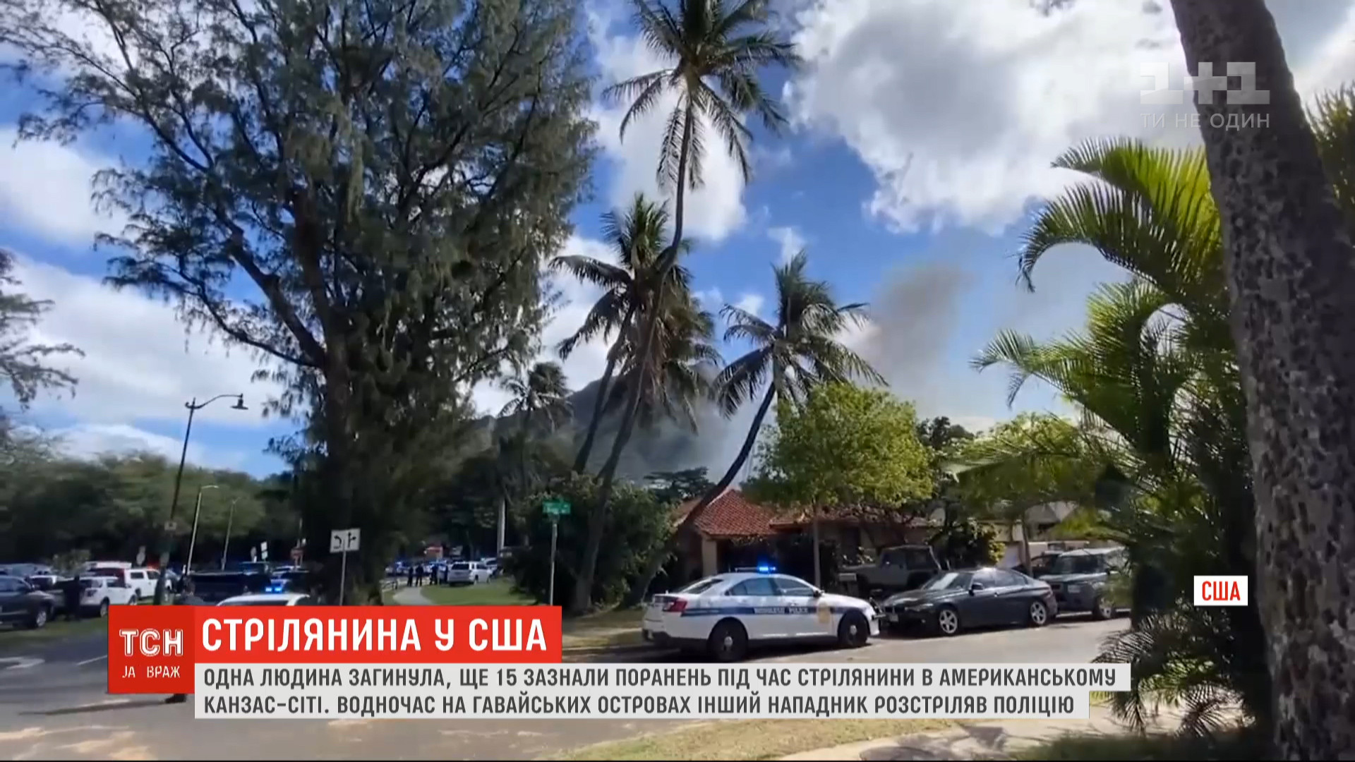 На Гаваях жертвами стрілянини стали самі правоохоронці / скріншот На Гаваях жертвами стрілянини стали самі правоохоронці / скріншот