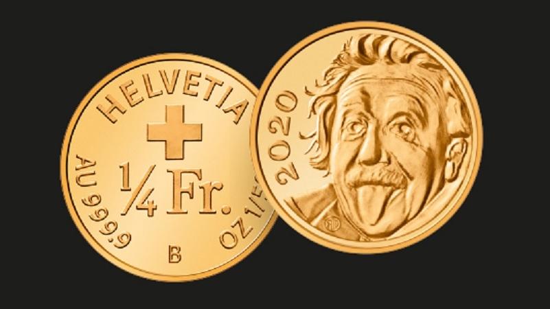 Весит монета 0,063 грамма \ swissmint.ch Весит монета 0,063 грамма \ swissmint.ch