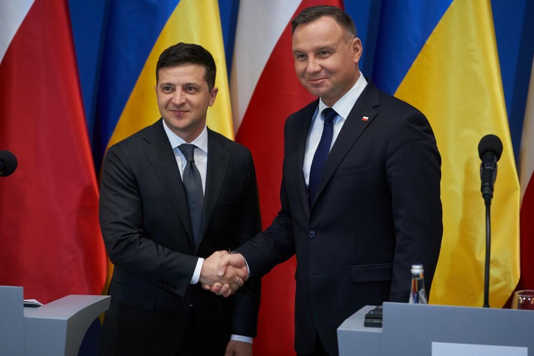 Zelensky, Duda agree on further economic cooperation | UNIAN