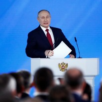 Putin seen to be struggling to speak over coughing fit during COVID-19 speech (Video)