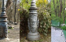 У Києві в Ботсаду імені Фоміна замінили ліхтарі 1890-х років – журналіст (фото)