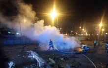 У Києві сталася жахлива ДТП: водій авто згорів заживо, ще четверо людей постраждали